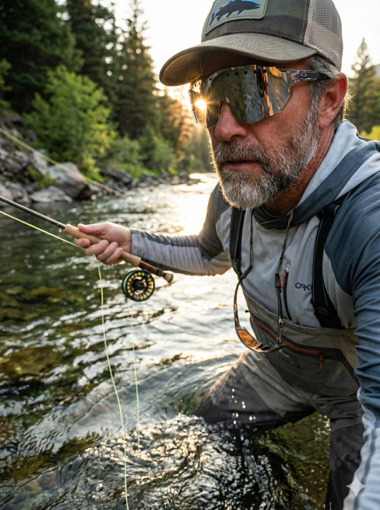 Polarized sport sunglasses - Silver